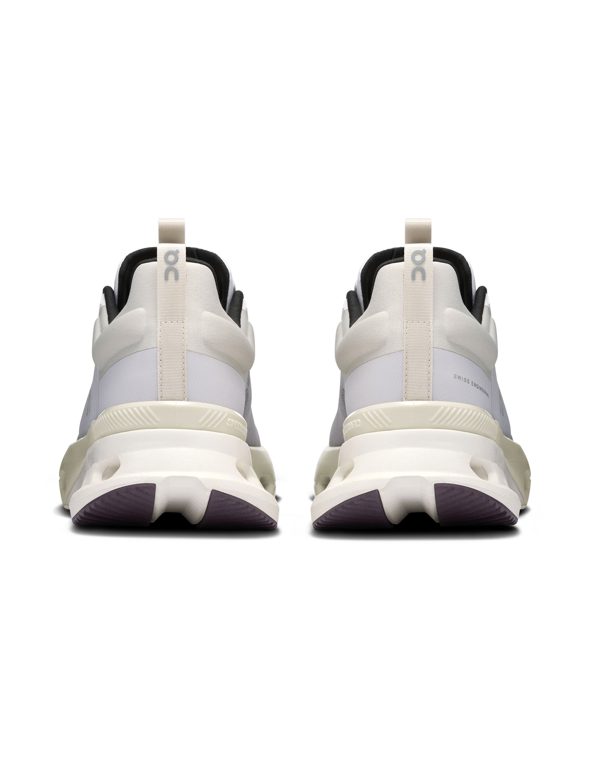 Cloudnova X Running Shoes for Women - Lightweight & Breathable Silver/Mulberry Sneakers for Jogging, Gym Workouts & Daily Wear