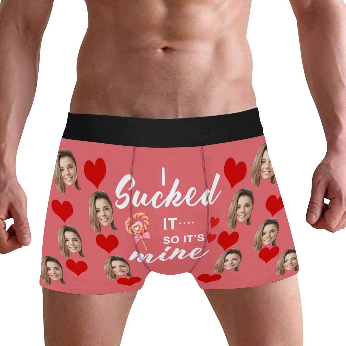Custom Face Boxer Briefs for Men - Personalized Photo Underwear - Perfect for Gifts, Birthdays & Anniversaries - Soft & Comfortable Everyday Wear
