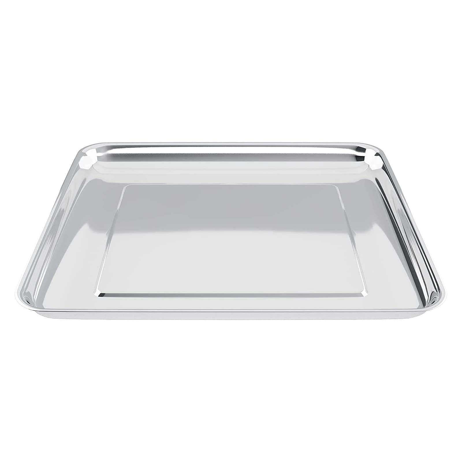 Premium Stainless Steel Baking Pan for Cuisinart Toaster Oven - Compatible with TOA-060 & TOA-065 Air Fryer Models | Durable Non-Stick Cookie Sheet for Baking, Roasting & Air Frying - Perfect for Cookies, Pizza & Family Meals