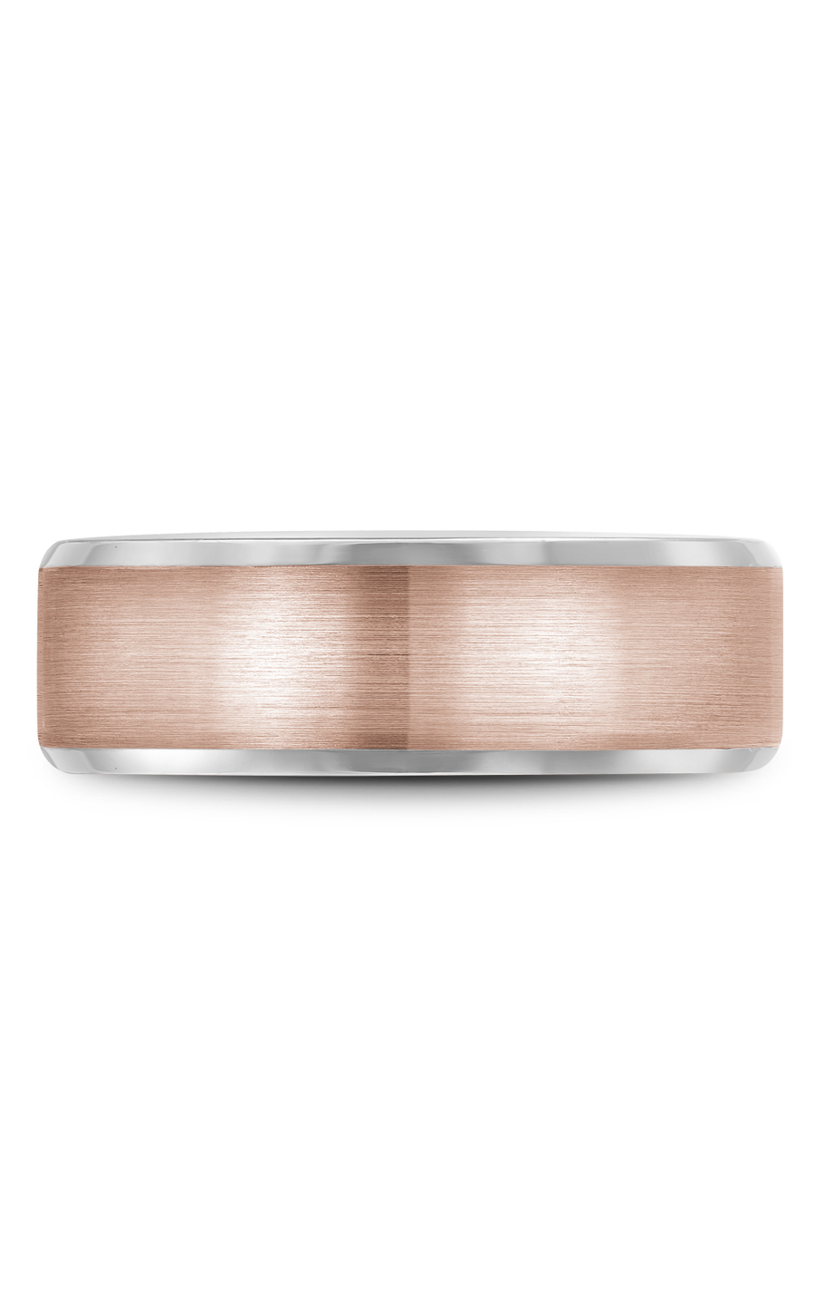 Bleu Royale Men's Wedding Band RYL 023RW75 - 14K Rose Gold Tungsten Ring for Grooms & Husbands - Perfect for Weddings, Anniversaries & Special Occasions
