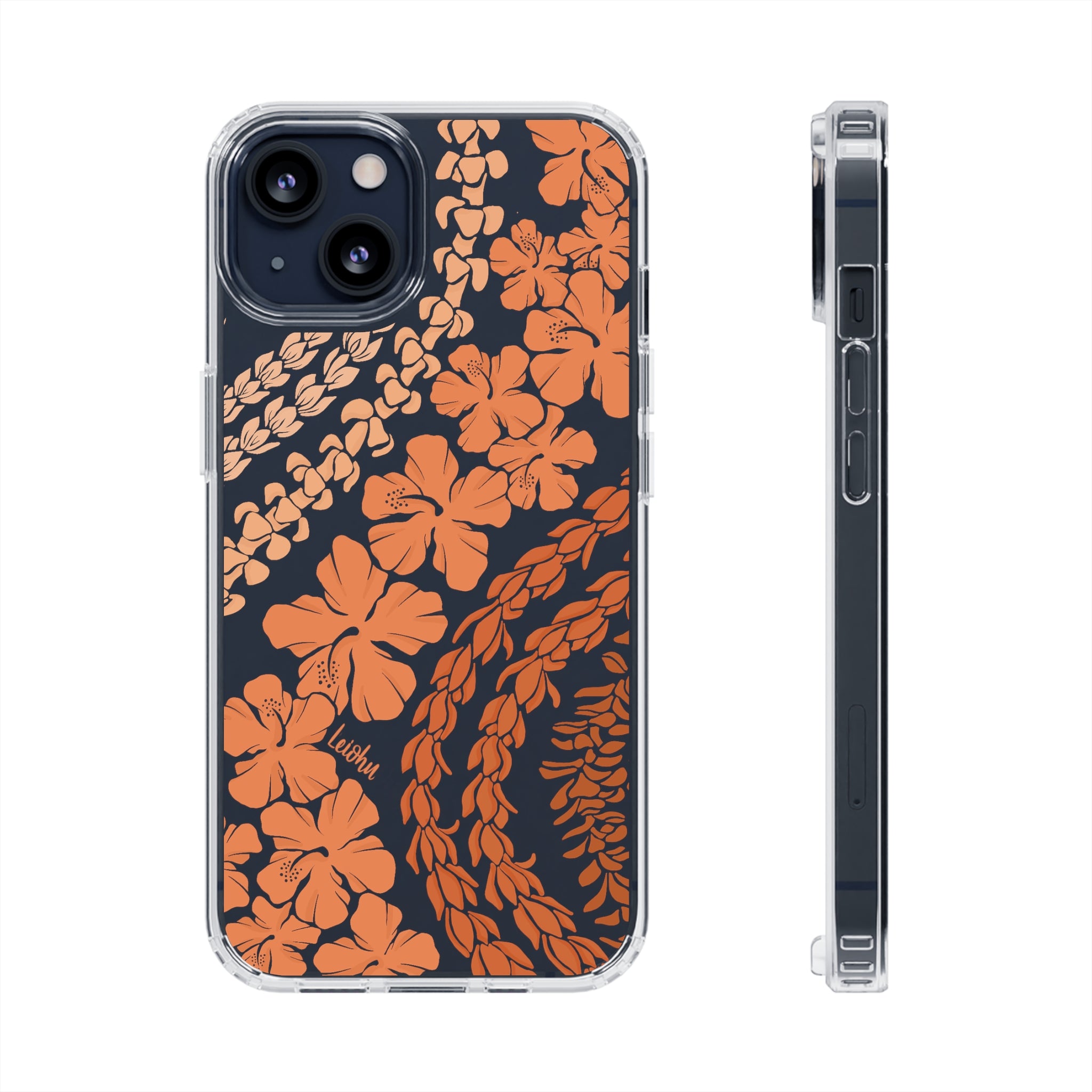 Groovy Lei Warm Clear Phone Case - Soft & Durable Protective Cover for iPhone & Android - Perfect for Winter, Outdoor Activities & Everyday Use