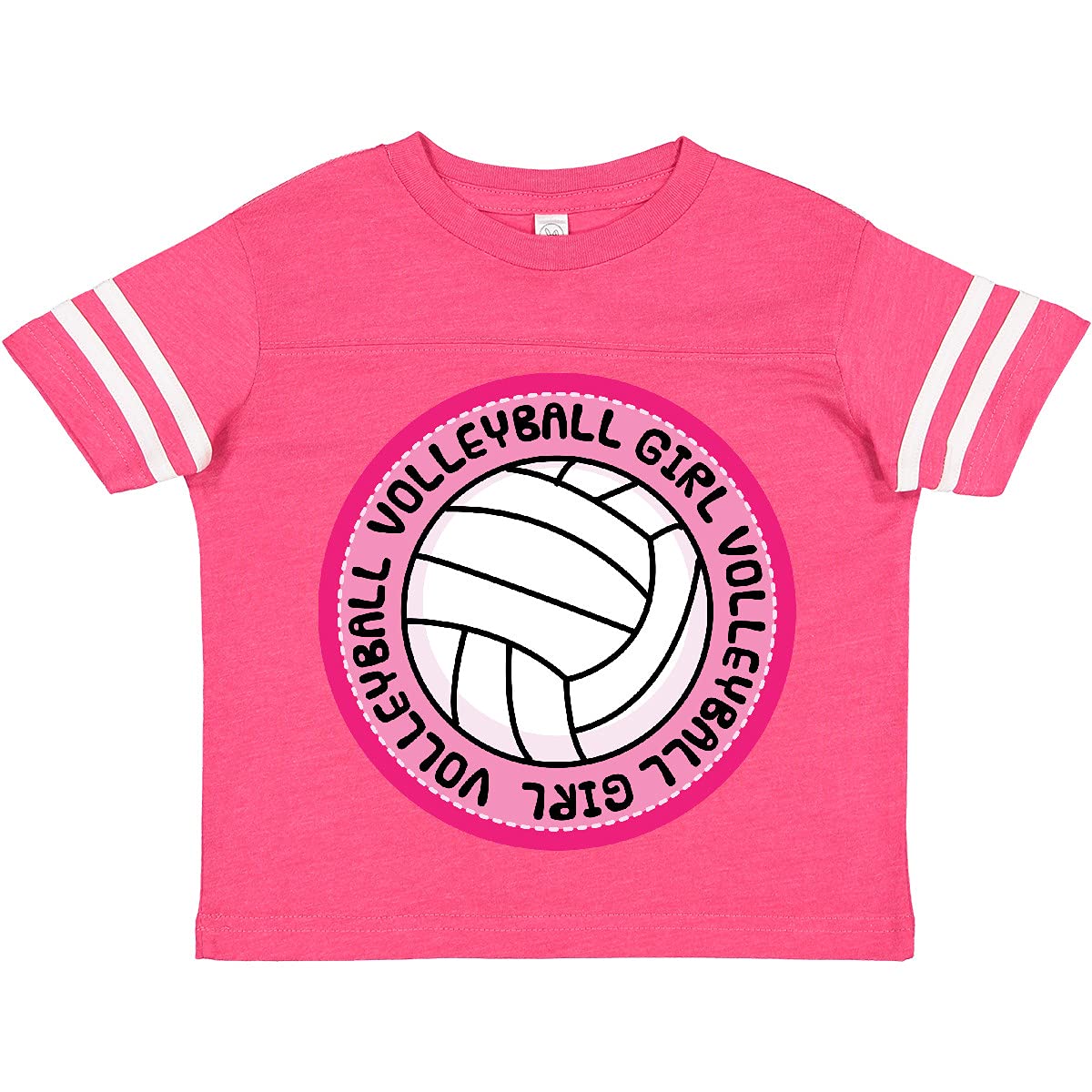 Inktastic Volleyball Girl Toddler T-Shirt - Cute Soft Cotton Tee for Active Toddlers - Perfect for Playtime, Sports & Casual Wear
