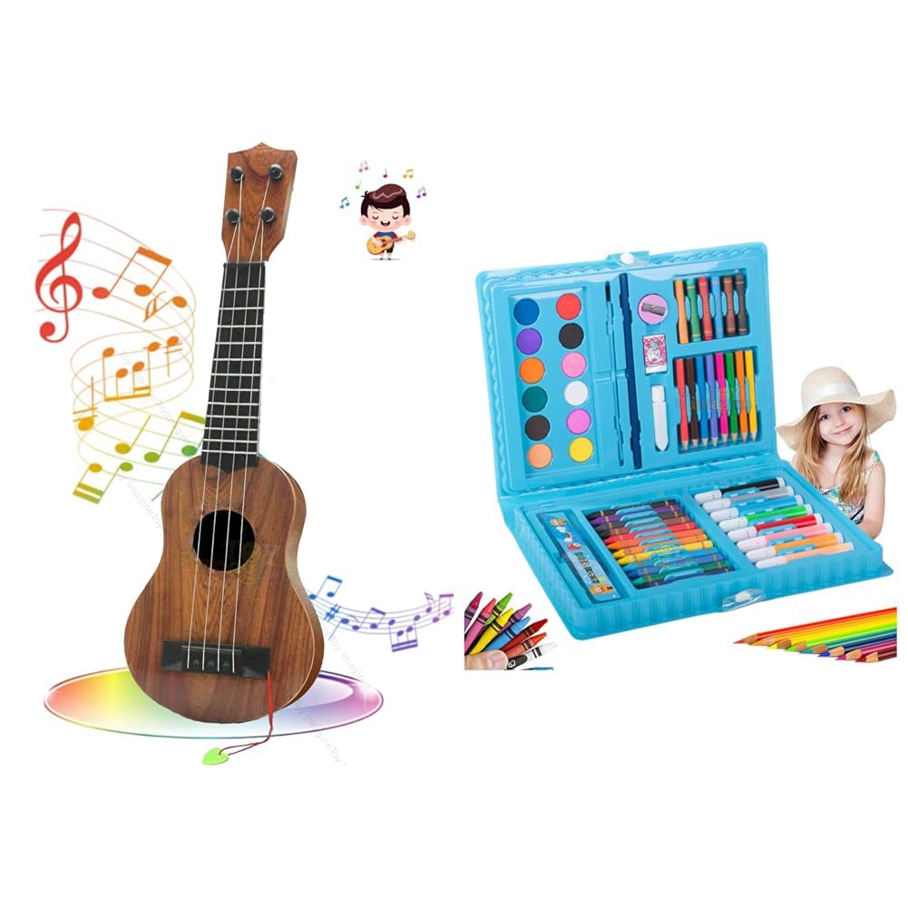 **Imagine™ 4-String Acoustic Guitar Toy for Kids Ages 3-12 – 24