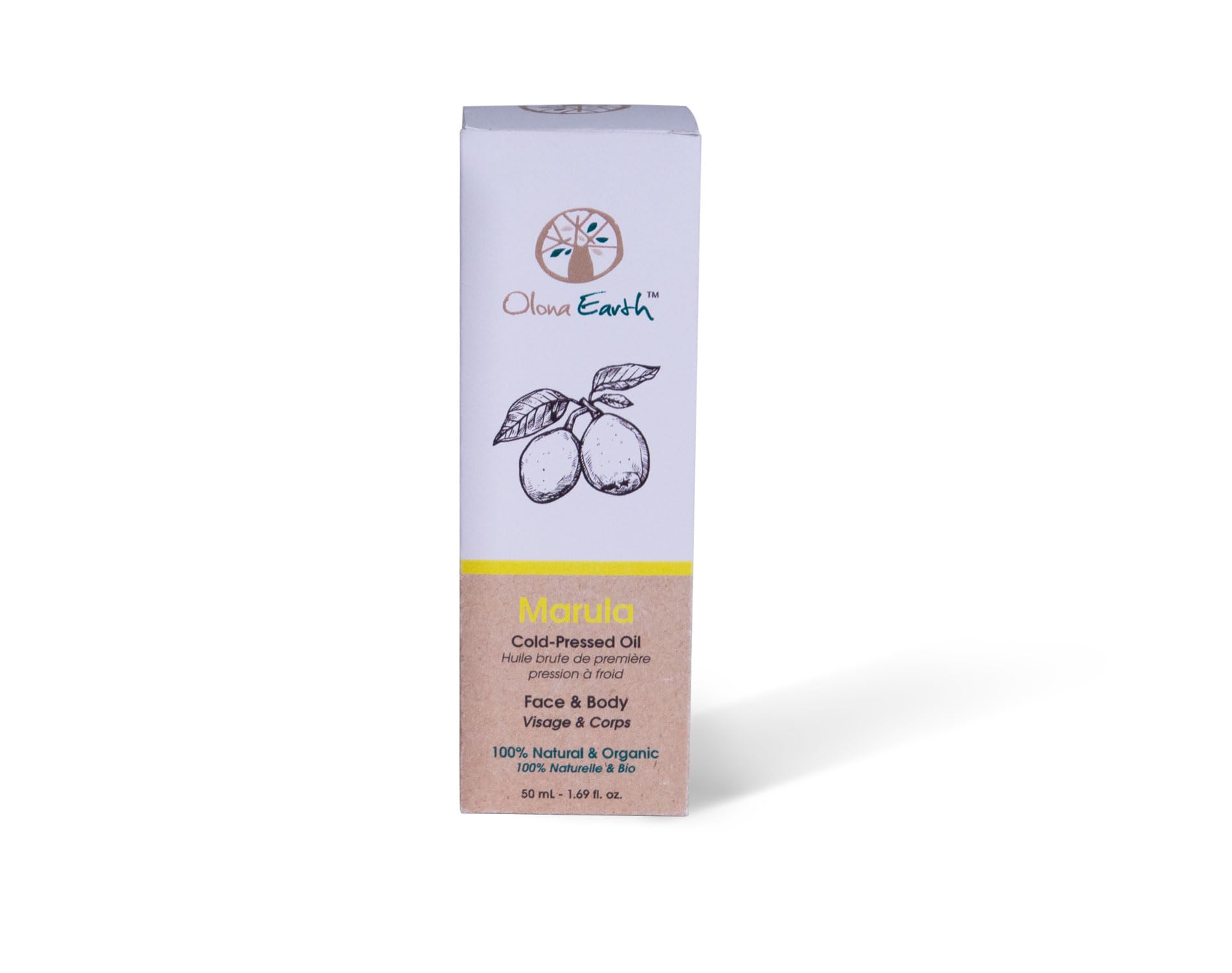 100% Organic Marula Cold-Pressed Hydrating Oil for Face, Hair & Skin - Natural Anti-Aging Moisturizer for Dry Skin Care & Hair Growth - Perfect for Daily Beauty Routine & Nighttime Skincare