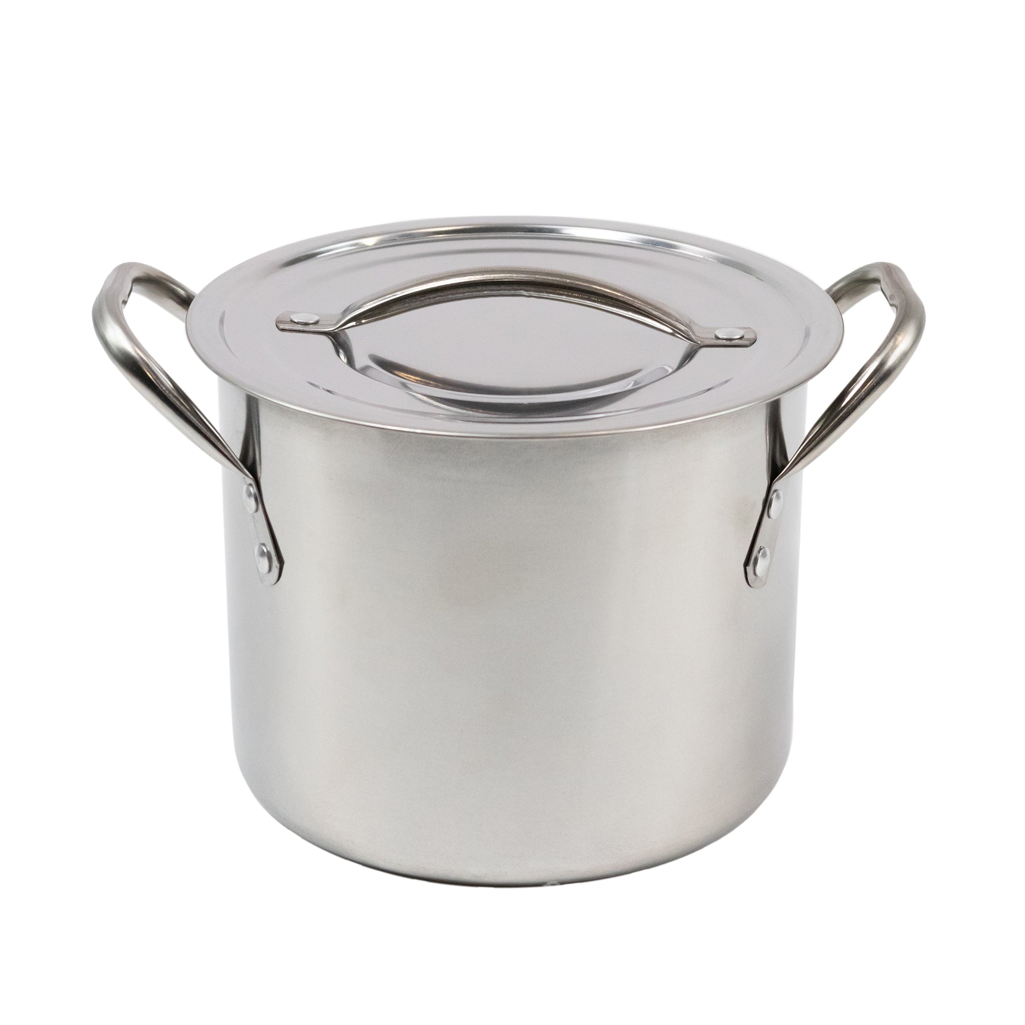 Premium 4-Person Stainless Steel Cookware Set - Pots & Pans for Camping, RV, Outdoor Adventures & Home Cooking