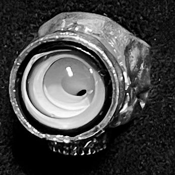 Uzumaki Spiral Ring - Size US 6.25 - Unique Japanese Anime Inspired Jewelry for Cosplay, Gifts & Everyday Fashion