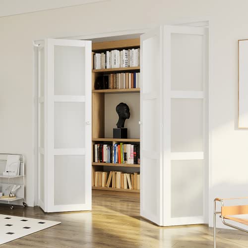 3 Panel Frosted Glass