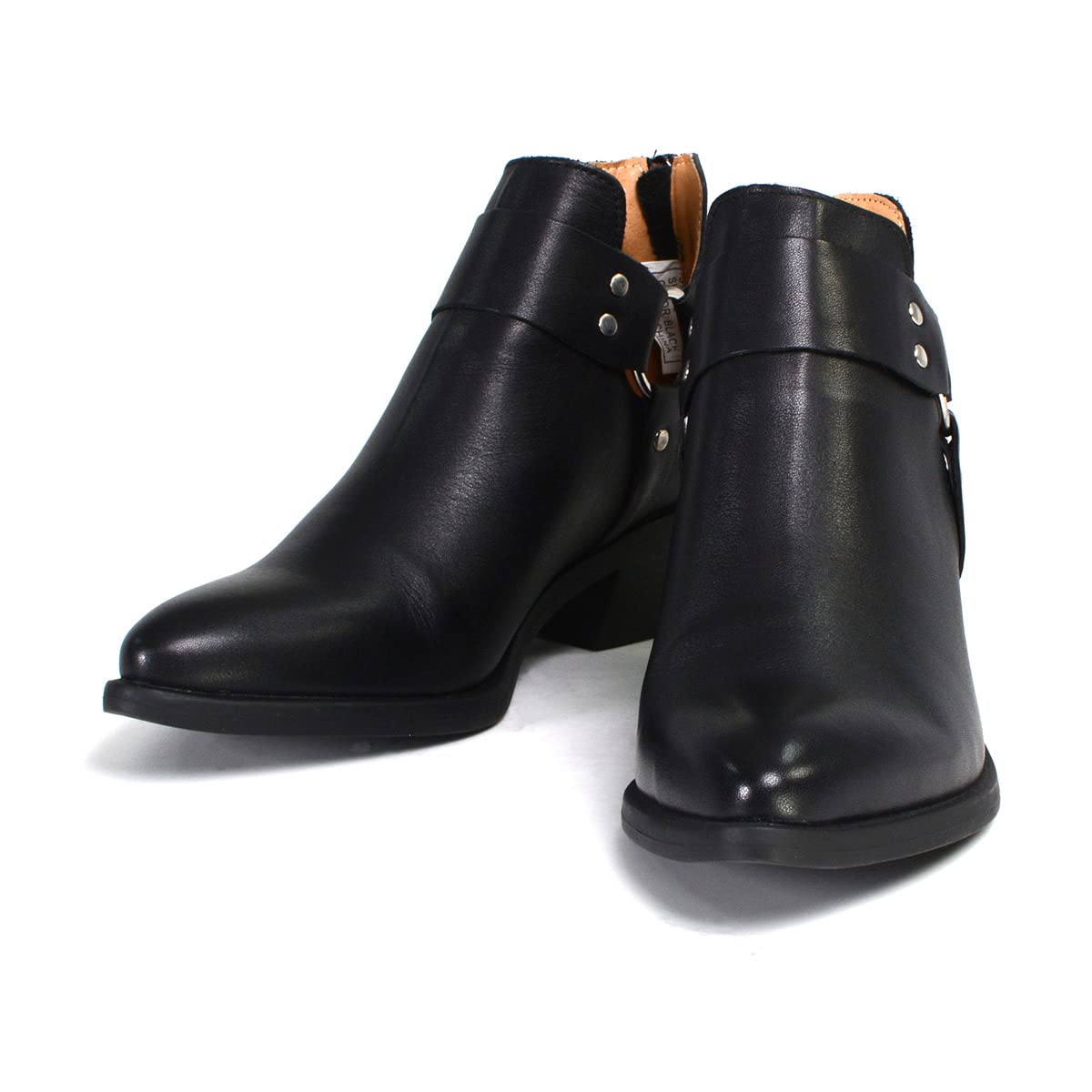 Milwaukee Leather MBL9443 Women's Sleek Black Classic Harness Ring Fashion Shoes - Stylish & Comfortable Boots for Riding, Motorcycle & Everyday Wear