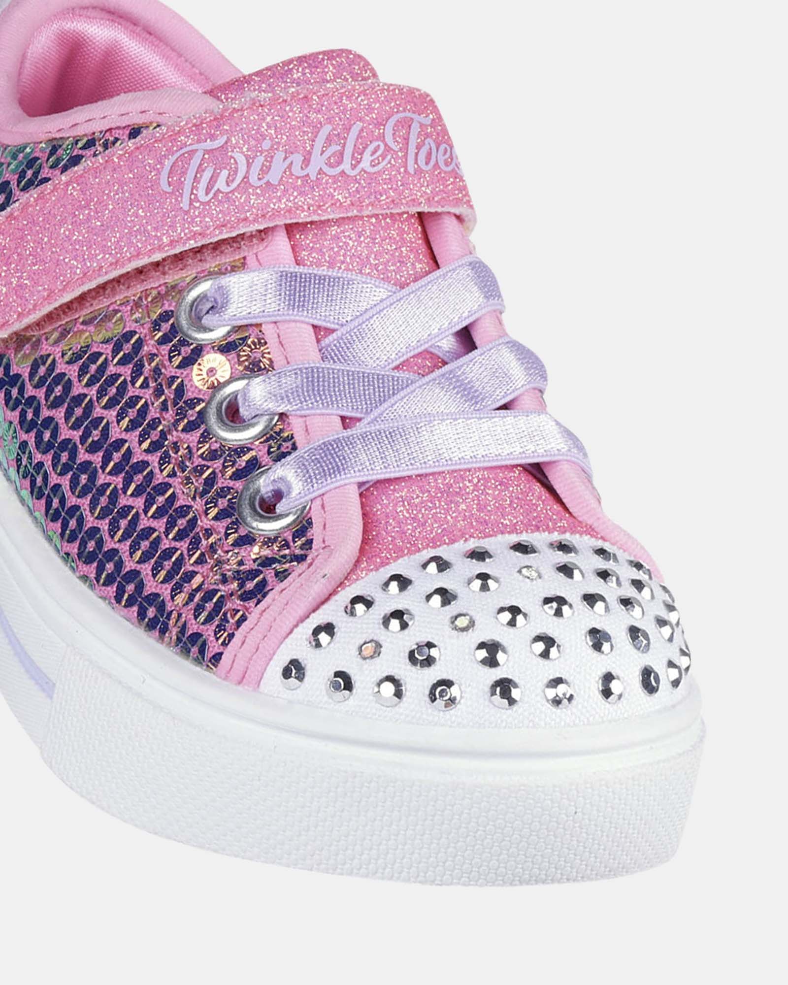 Twinkle Toes Sparkly Sequin Baby Shoes for Girls - Pink Glitter Party Shoes for Infants | Perfect for Birthday Parties, Holidays & Special Occasions
