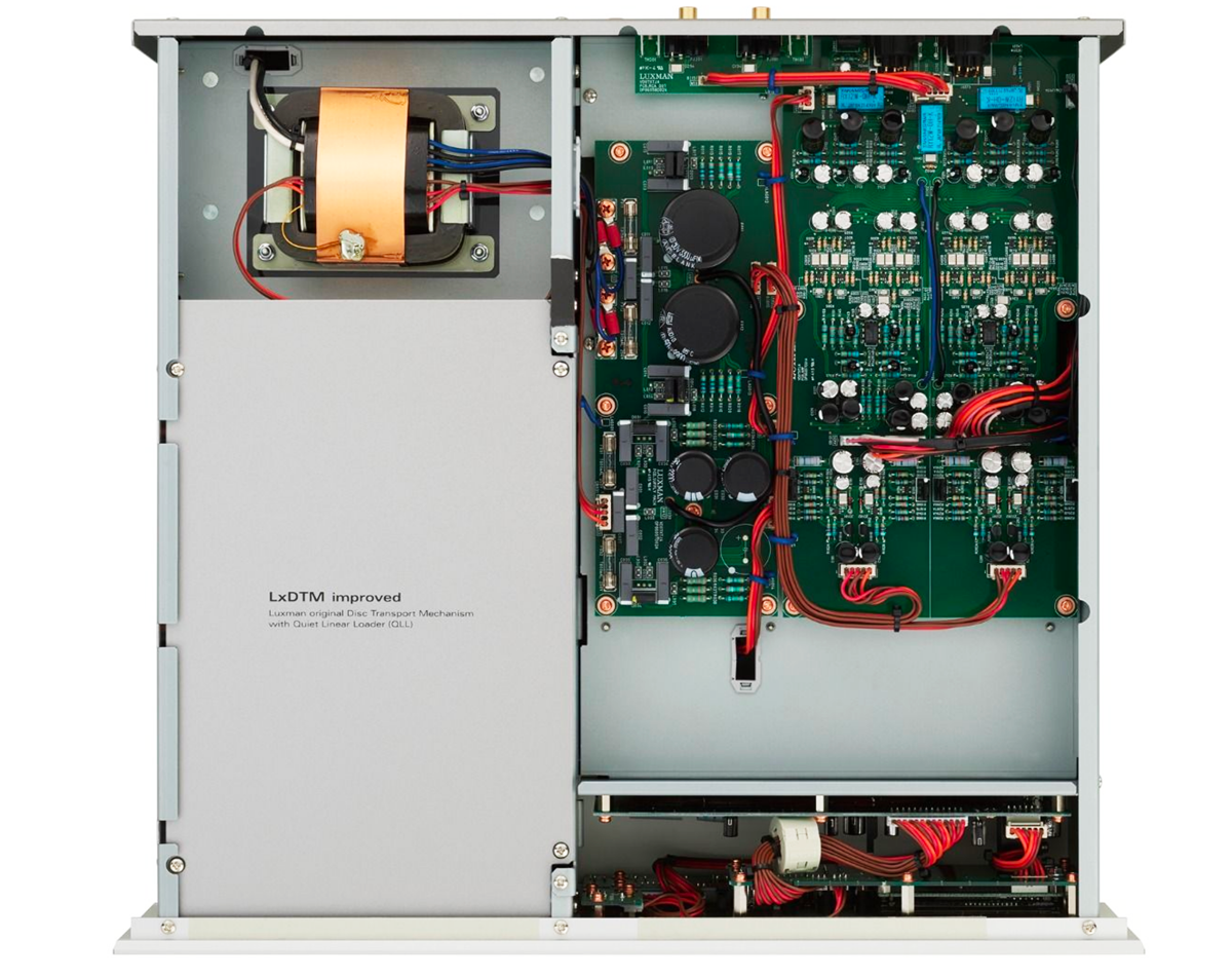 Luxman D-07X High-End CD/SACD Player with MQA Decoding | Audiophile Digital Transport & DAC | Perfect for Home Theater & Music Listening