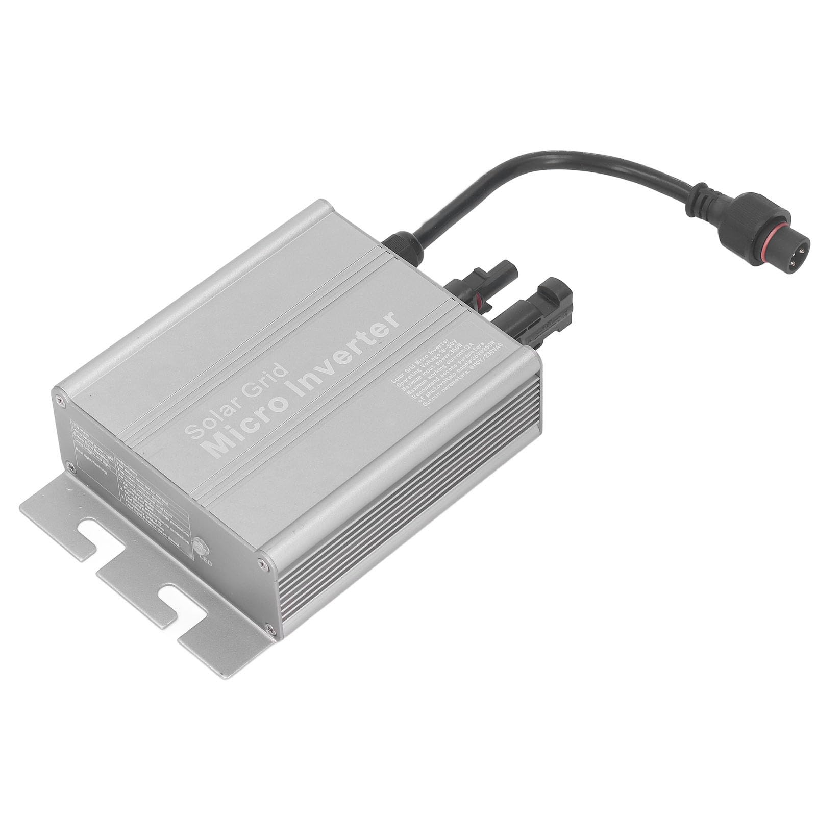 300W Solar Grid Tie Micro Inverter with MPPT Technology | Pure Sine Wave Grid Connected Inverter for Home Solar Power Systems | Perfect for Rooftop Solar Panels & Off-Grid Energy Solutions