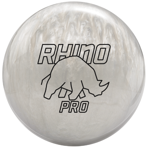 Brunswick Ivory Rhino Pro Bowling Ball - High Performance for Strikes & Spares | Perfect for League Play & Tournaments
