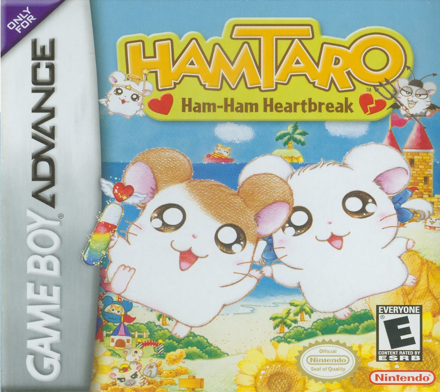 Hamtaro: Ham Ham Heartbreak - Nintendo GBA Game Cartridge - Fun Adventure for Kids & Collectors - Perfect for Retro Gaming & Gift Giving