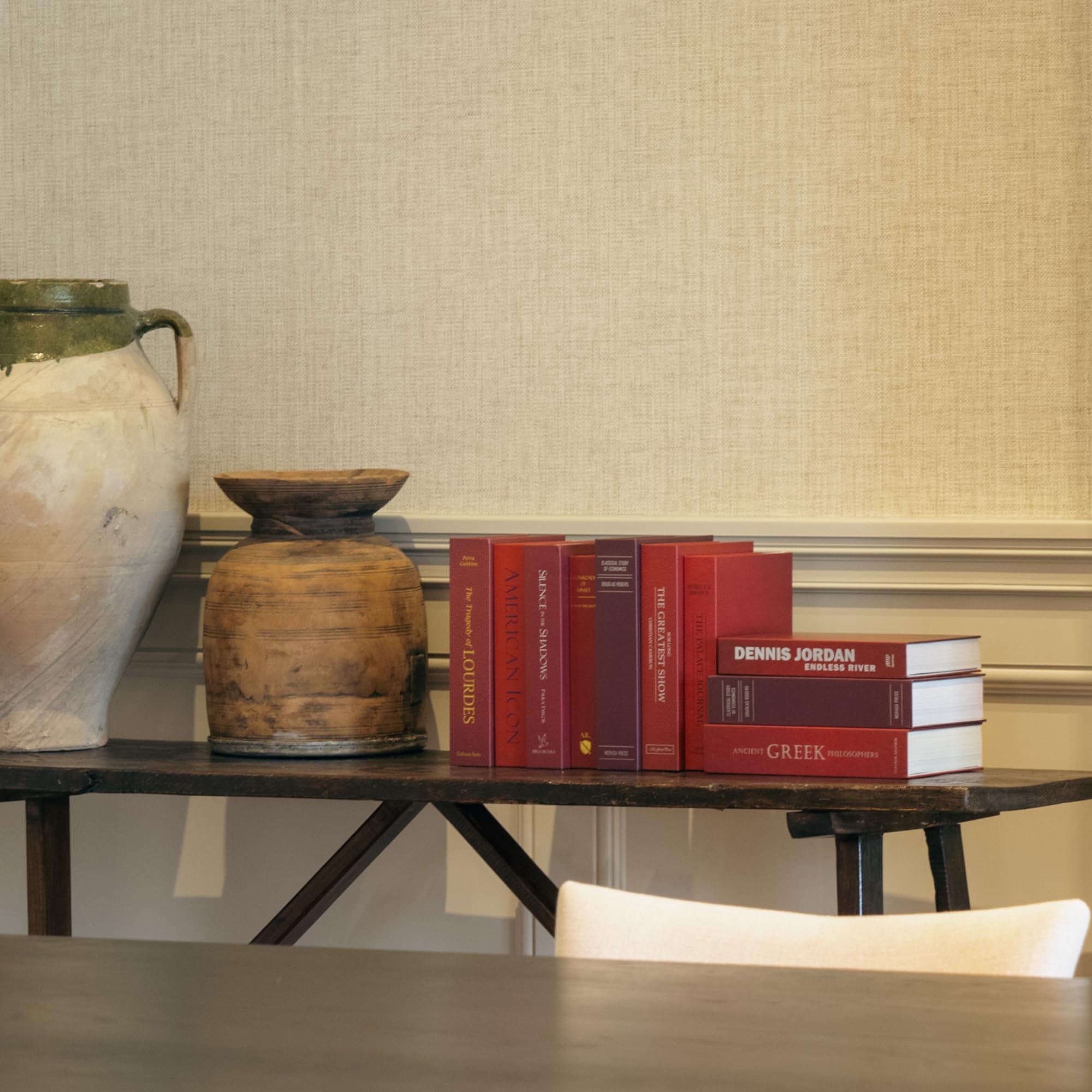 12 Grey Faux Books - Modern Home Decor for Coffee Table & Shelf Styling