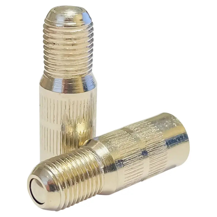 AA Double Seal Caps with Metal Valve Extension - Leak-Proof Bottle Caps for Home, Lab & Industrial Use (Pack of 1)