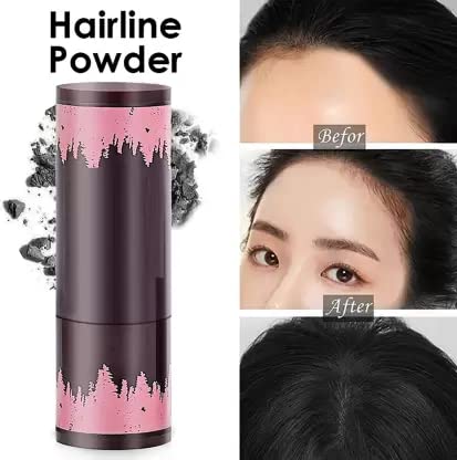 BEST PROFESSIONAL Brown Hairline Shadow Powder for Men & Women - Natural Hairline Filler, Waterproof & Long-Lasting - Perfect for Thinning Hair, Receding Hairlines & Bald Spot Coverage