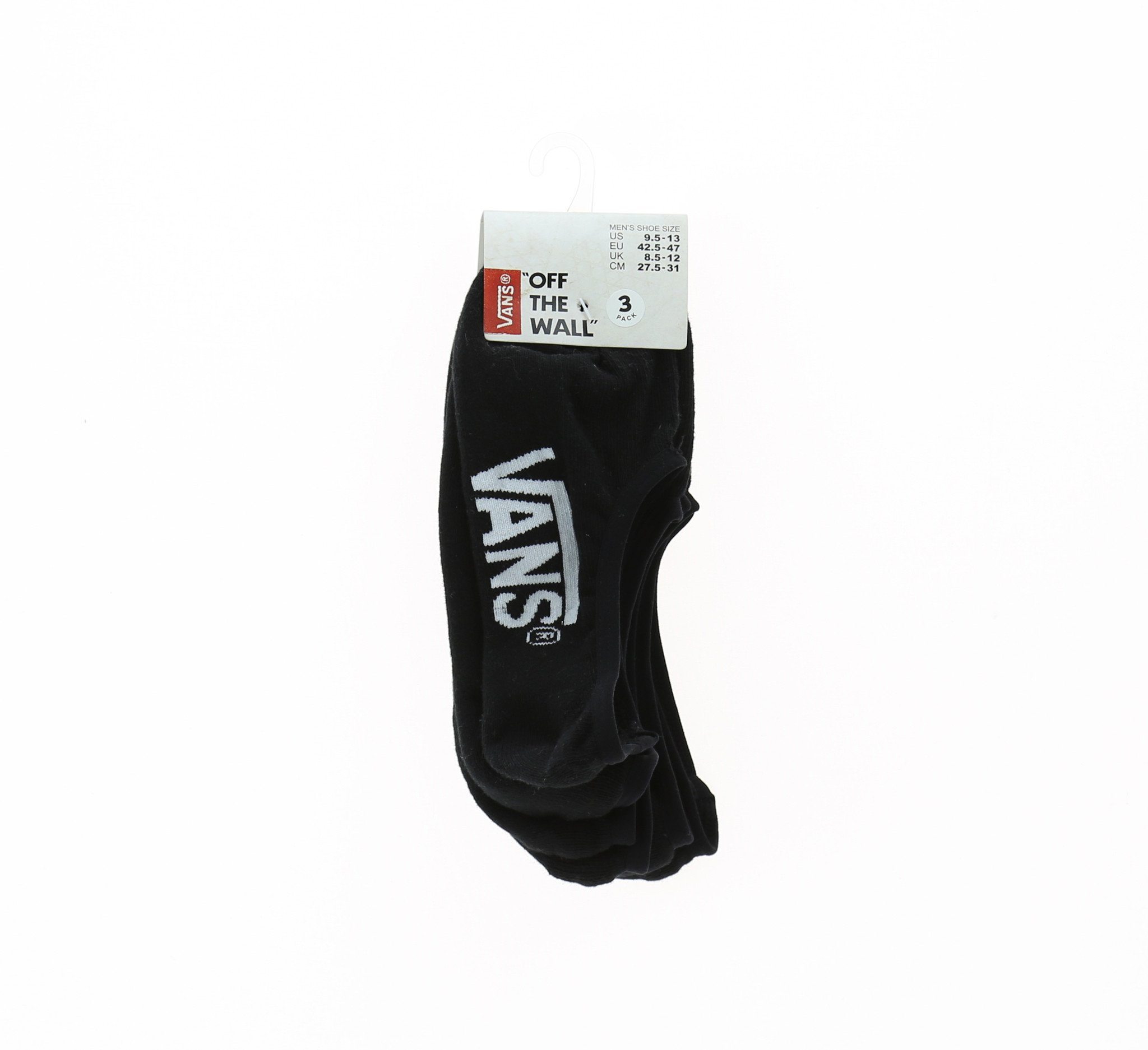 Classic Super No Show Socks - Size 9.5-13, Black - Invisible Comfort for Sneakers & Loafers