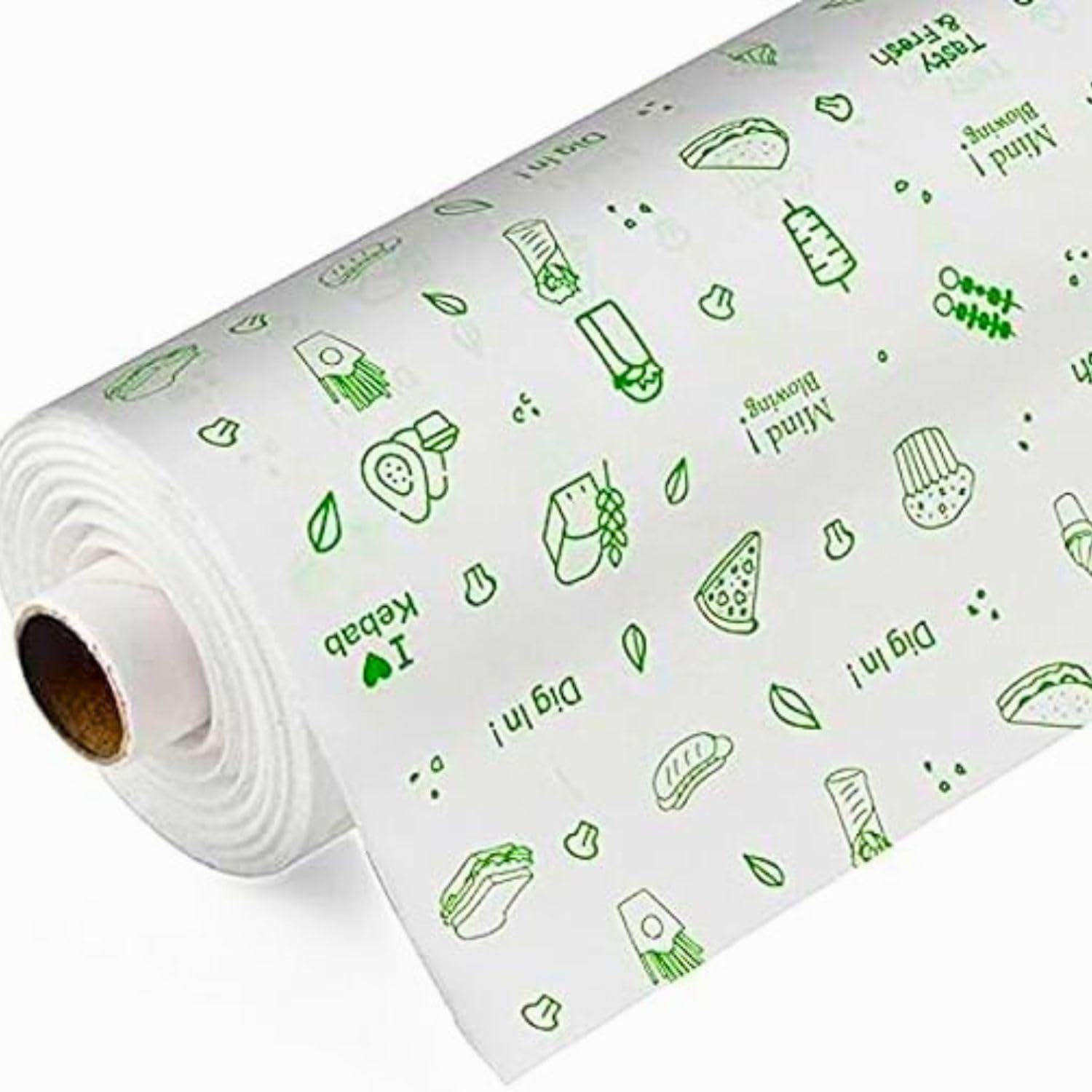 DOANMIZE 25 Meters Non-Stick Parchment Paper Roll - Oven Safe, Reheateable Baking Paper for Cooking, Wrapping Food, Roasting & Grilling - Perfect for Baking, Meal Prep & Food Storage