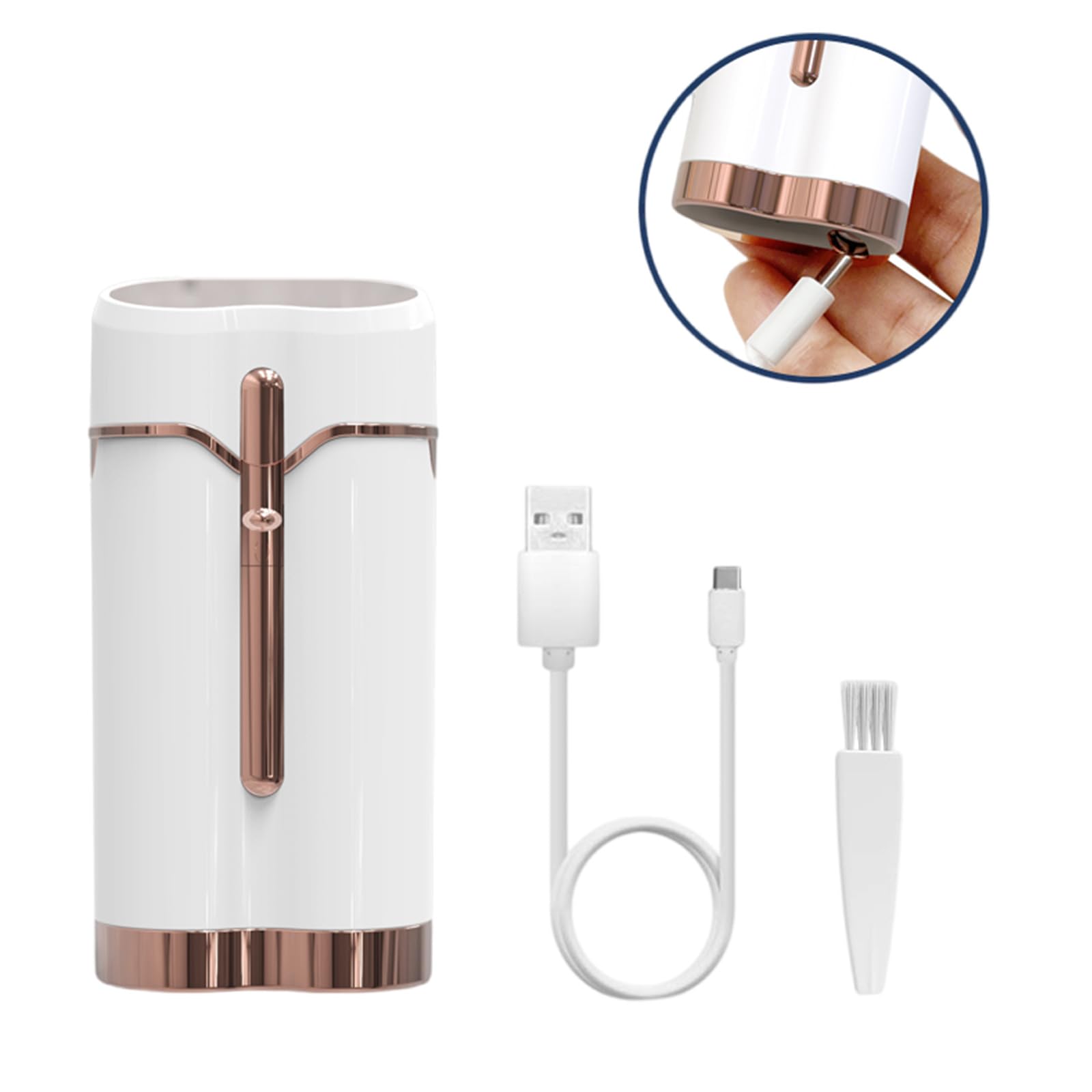 Lightweight Electric Shaver & Body Hair Trimmer for Women & Men - USB Rechargeable, Portable Grooming Kit for Travel, Gym & Home Use
