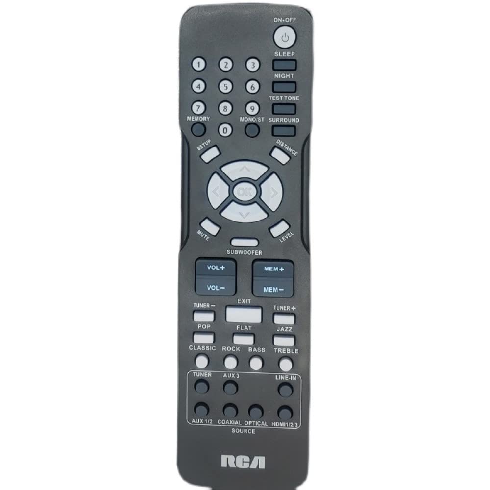 Original RCA RT2781BE RT2781HBU RT2781H RT2761HB RCR192AB1 RT2760 RCR192AB2 RT2781H RT2780R DVD Home Theater System Replacement Remote Control - Perfect for Home Entertainment & Movie Nights