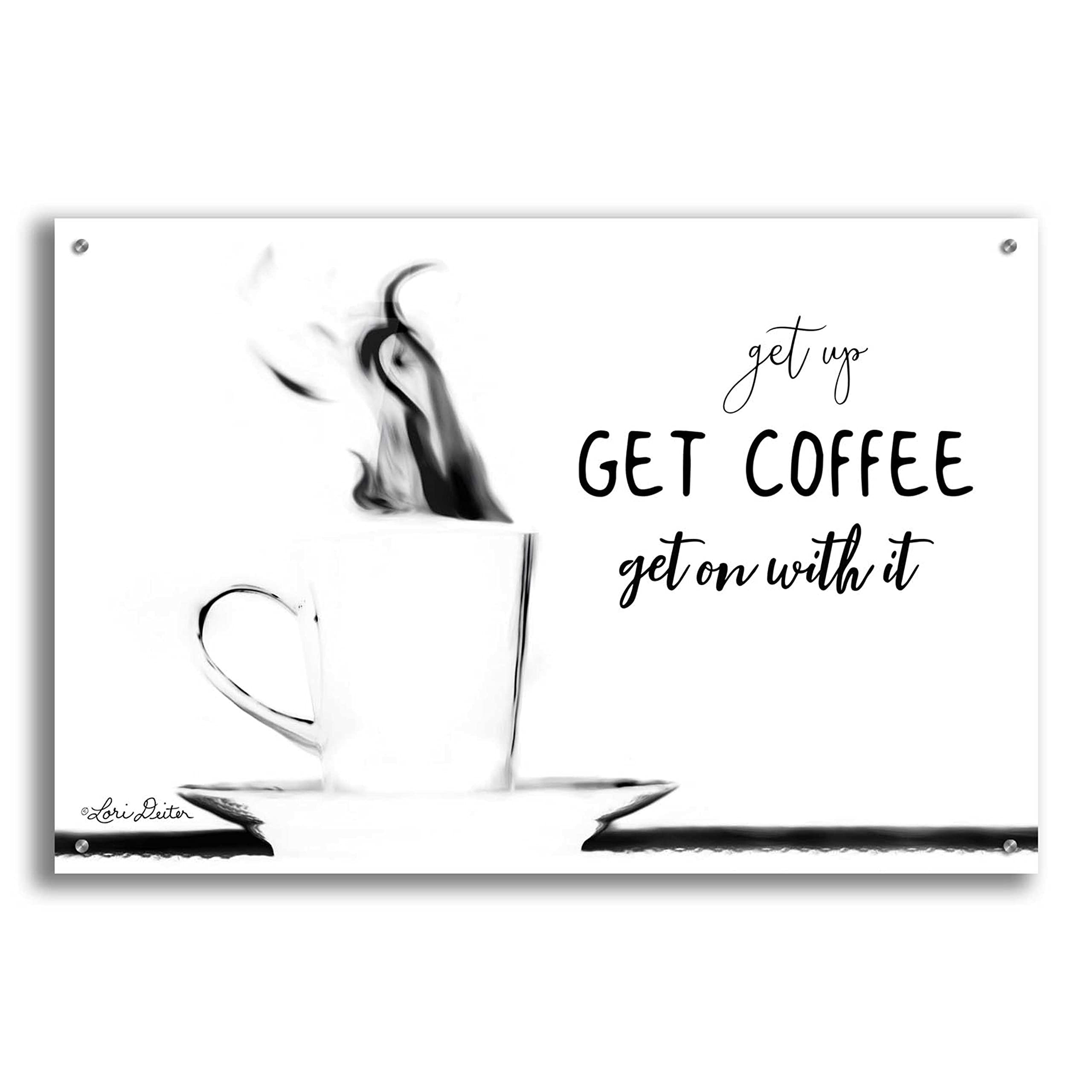 Epic Art 'Get Coffee' by Lori Deiter - 36