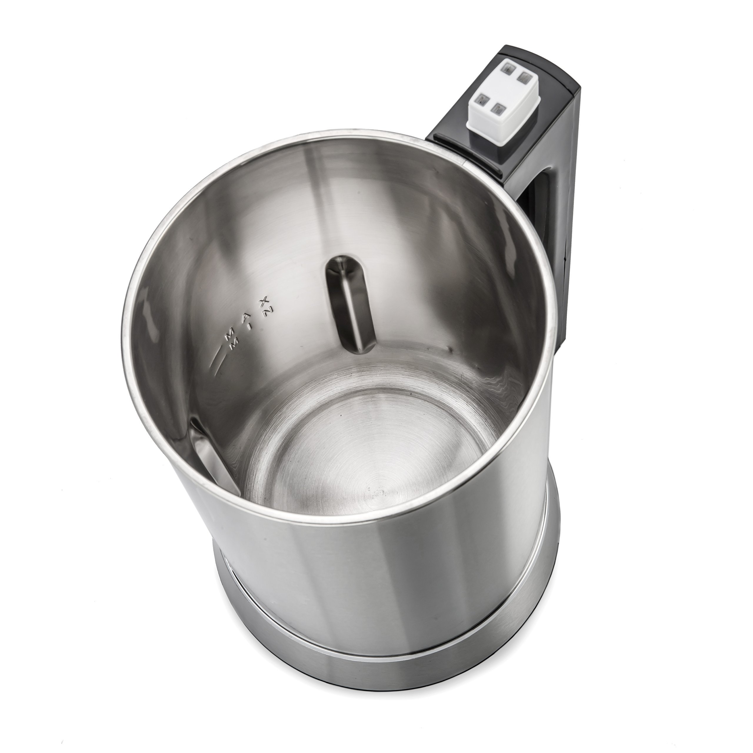 IAE15 1.9L Automatic Hot Soy Milk Maker Machine for Almond, Rice & Quinoa Milk - 2-Layer Stainless Steel Soup, Porridge & Cold Juice Blender with Recipe Book - Perfect for Healthy Breakfasts, Vegan Drinks & Family Cooking