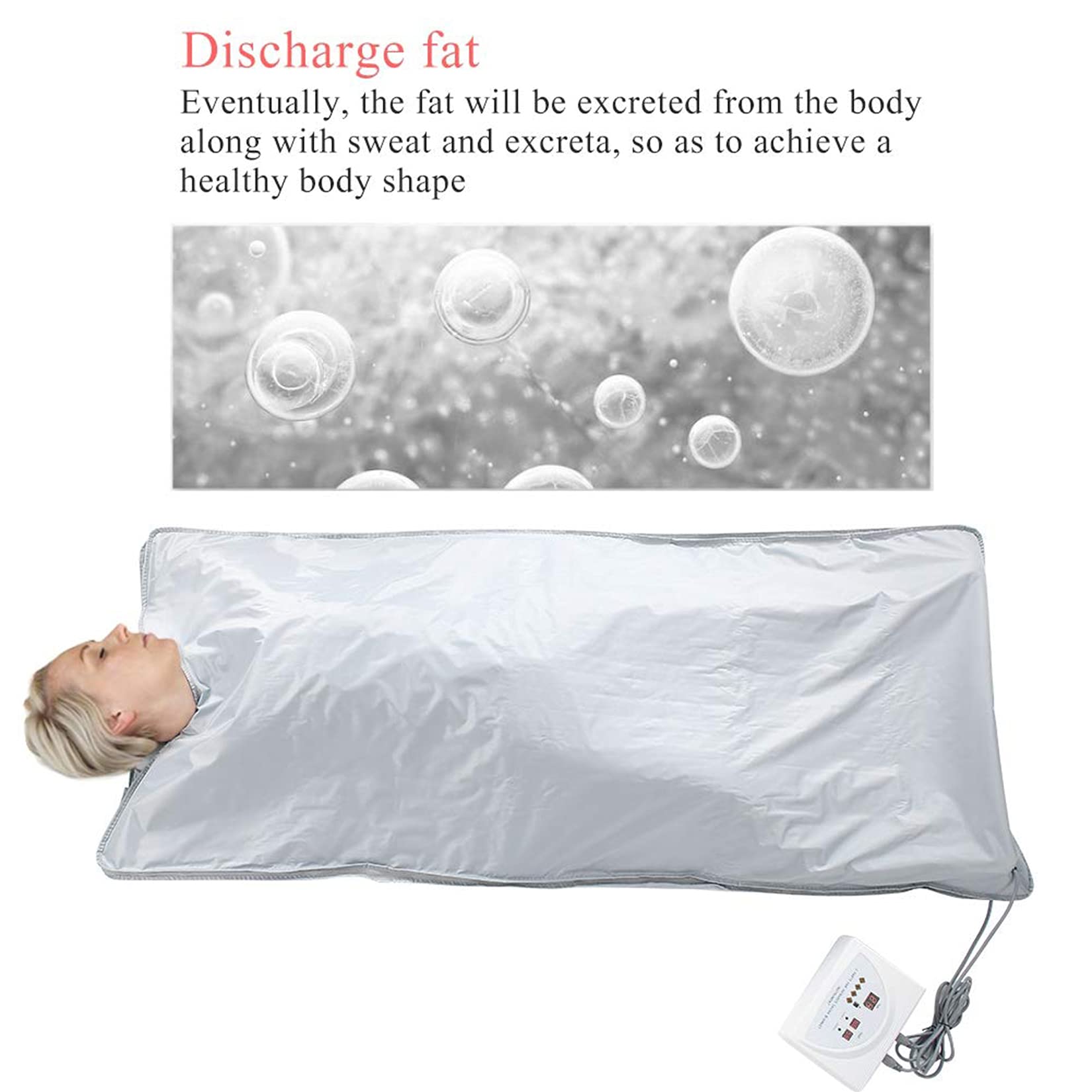 Professional Sauna Blanket for Weight Loss & Detox - Digital Slimming Blanket with Body Shaping Technology - Perfect for Home Spa, Relaxation & Wellness Routine