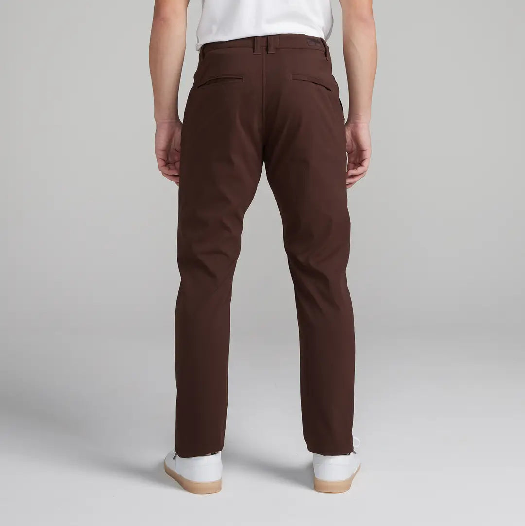 TRUE All Day Chino Pants for Men - Comfortable Stretch Dress Pants for Office, Travel & Casual Wear - Slim Fit Work Pants with Wrinkle-Free Fabric