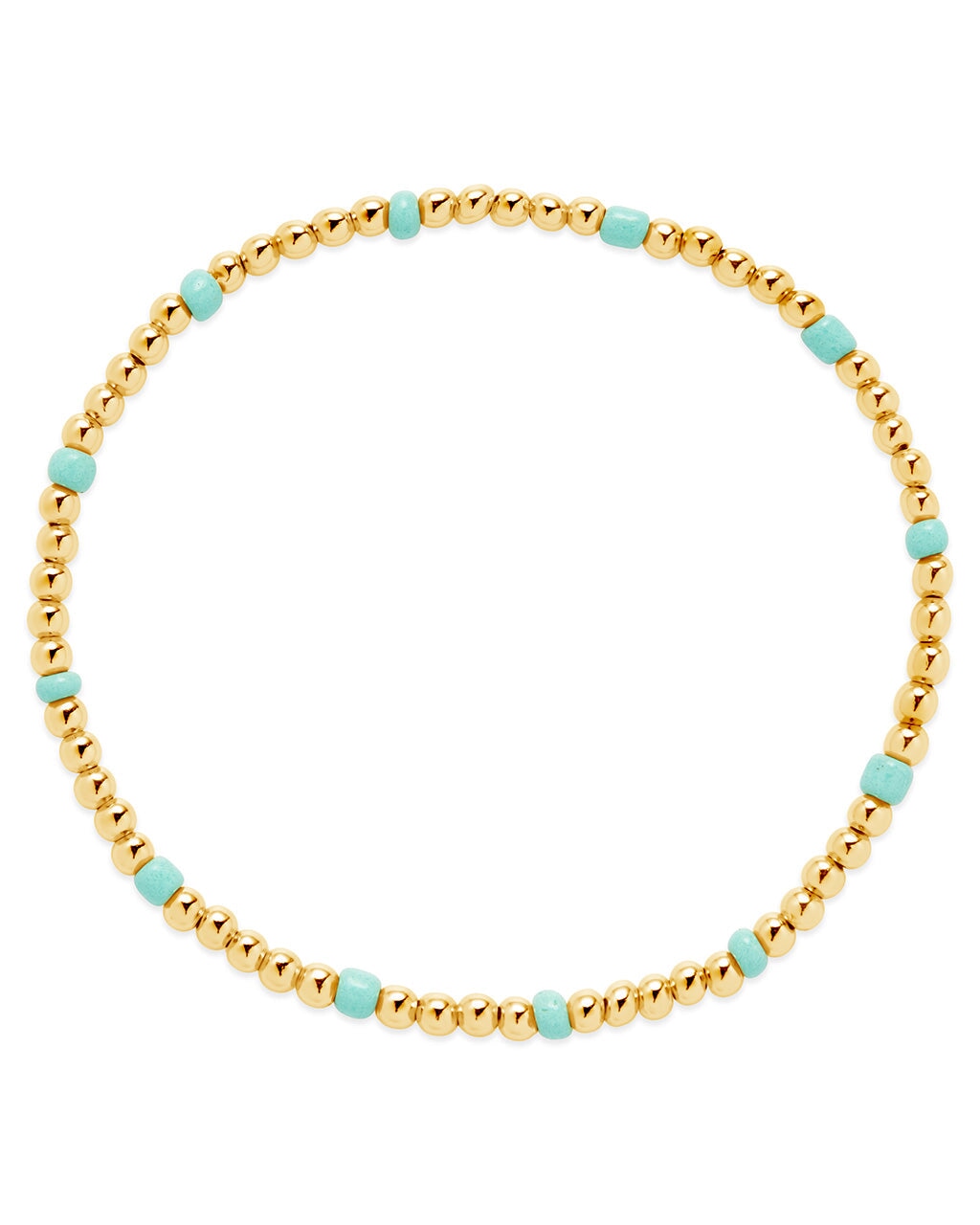 Stylish Misty Beaded Stretch Bracelet Set of 2 - Trendy Boho Jewelry for Women - Perfect for Parties, Weddings & Everyday Wear