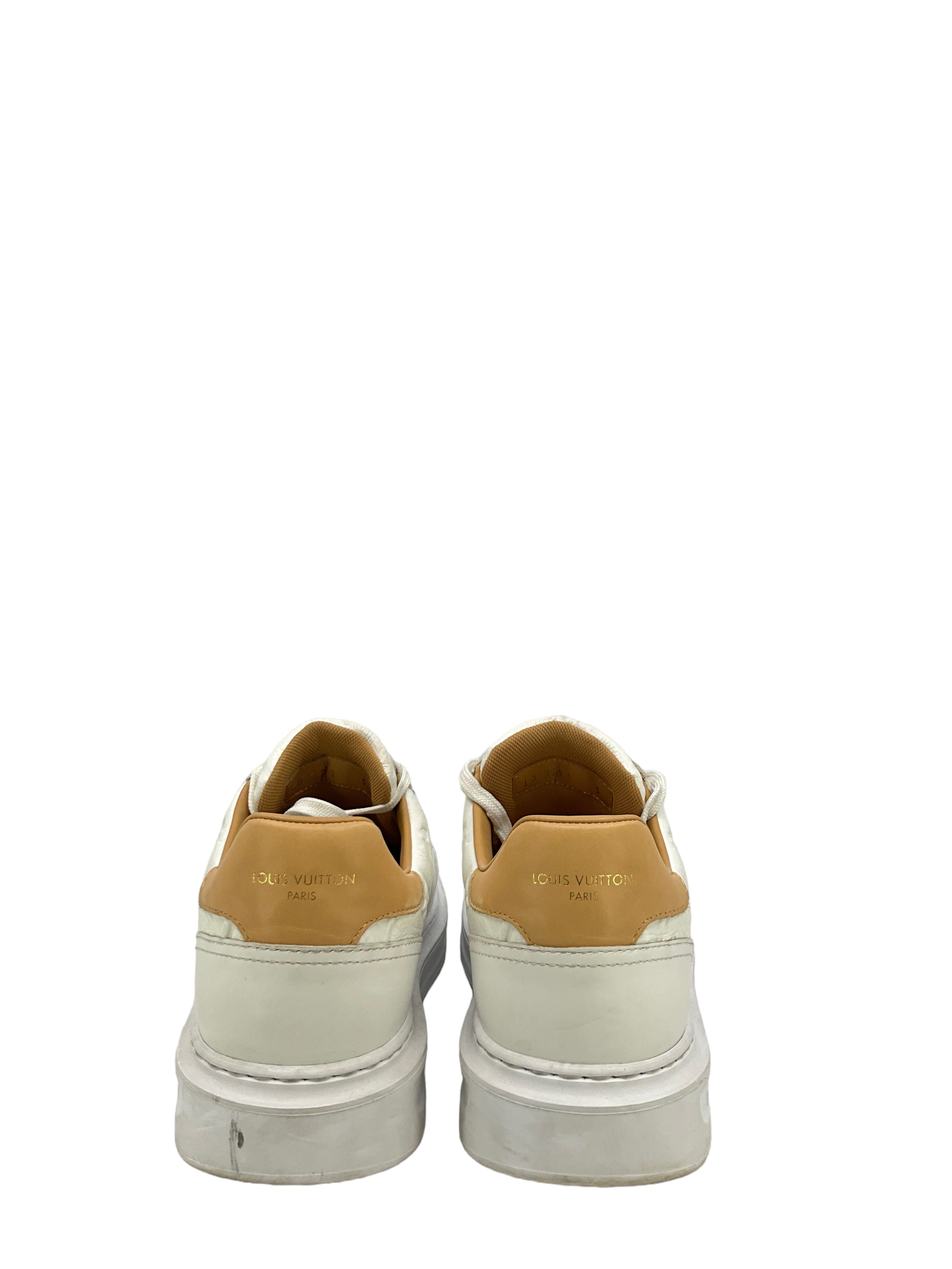 Authentic Louis Vuitton Beverly Hills Sneakers - Men's Size 9 US (EU 42) - Luxury Designer Casual Shoes for Travel & Streetwear Fashion