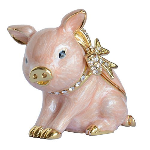 Pink Pig with Bow