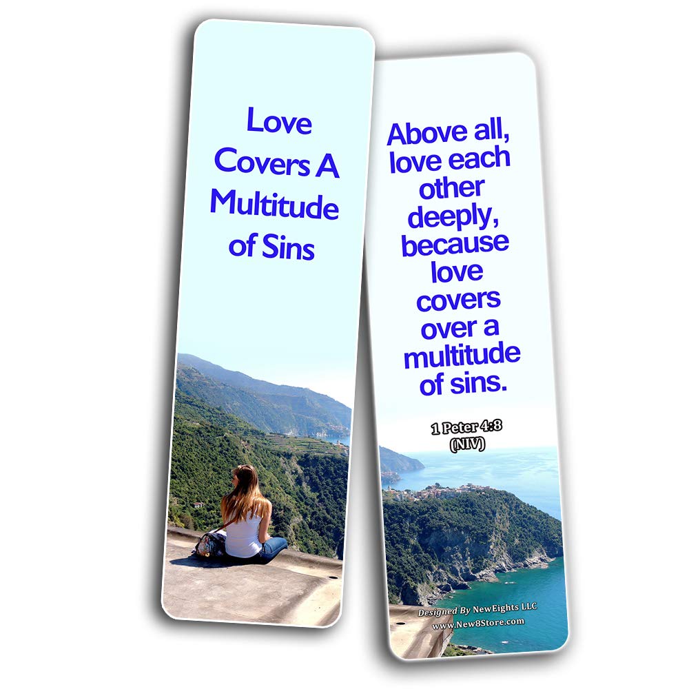 30-Pack Inspirational Bible Verse Bookmarks - Uplifting Scriptures for Daily Encouragement - Perfect for Easter, Christmas, Thanksgiving & Bible Study - Great Gift for Church Groups, Men, Women & Youth - Ideal for Quiet Time, Sunday School & Faith-Based Events