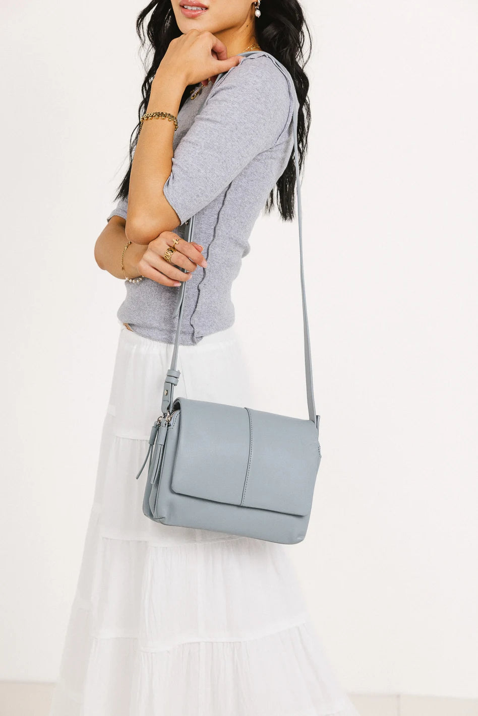 Stylish Larkin Crossbody Bag in Blue - Perfect for Everyday Use, Travel & Shopping | Durable & Fashionable Shoulder Bag for Women
