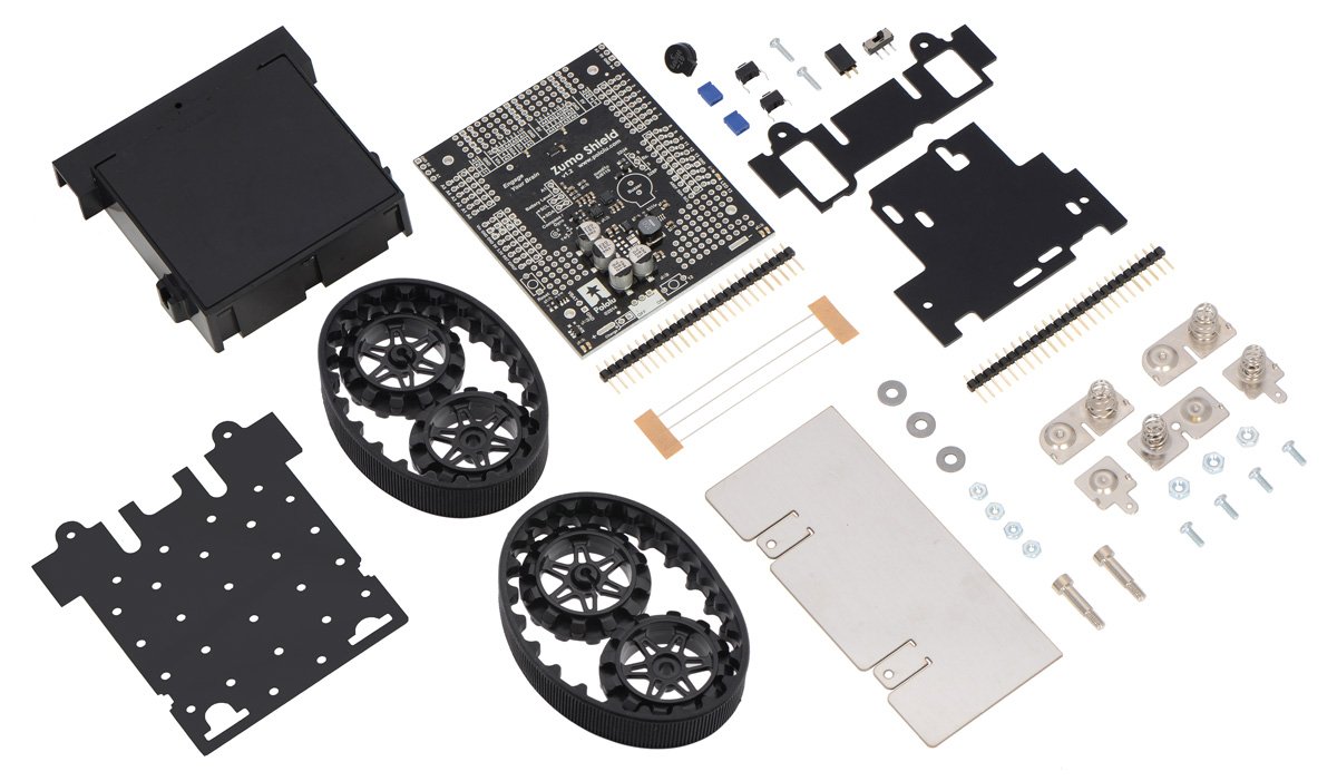 Pololu Genuine Zumo Robot Kit for Arduino v1.2 - STEM Robotics Kit Without Motors (Item 2509) | Perfect for Arduino Projects, Robotics Learning & STEM Education