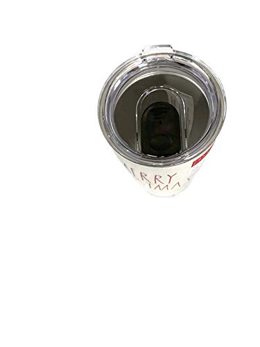 Rae Dunn Christmas Travel Mug - Insulated Coffee Tumbler for Hot & Cold Beverages - Perfect for Holiday Gifts, Commuting & Travel