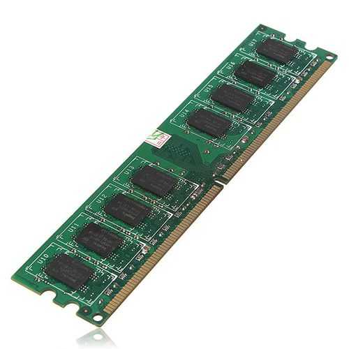 2GB DDR2 PC2-5300 667MHz 240-Pin Desktop Memory RAM - Upgrade for Faster PC Performance in Gaming, Office Work & Multitasking