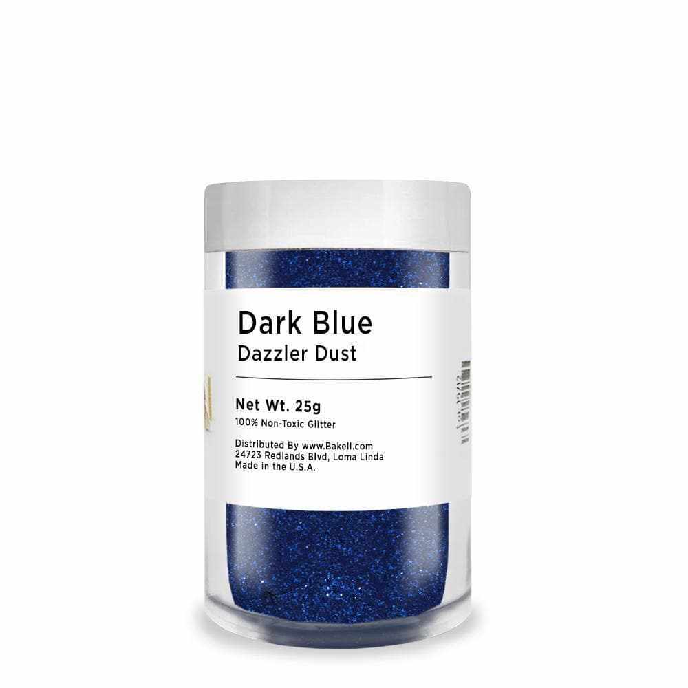 Premium Dark Blue Dazzler Dust® - 1 lb Bulk Glitter for Crafts, DIY Projects, Nail Art & Home Decor | High Quality Cosmetic Grade Glitter Powder for Slime, Resin, Soap Making & Party Decorations