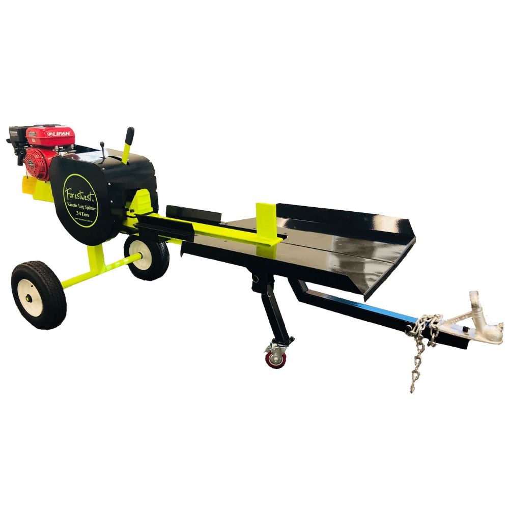 Forestwest 34 Ton Kinetic Log Splitter - 6.5HP Gas Powered Log Splitter BM11038 for Firewood Processing, Landscaping & Home Heating Use