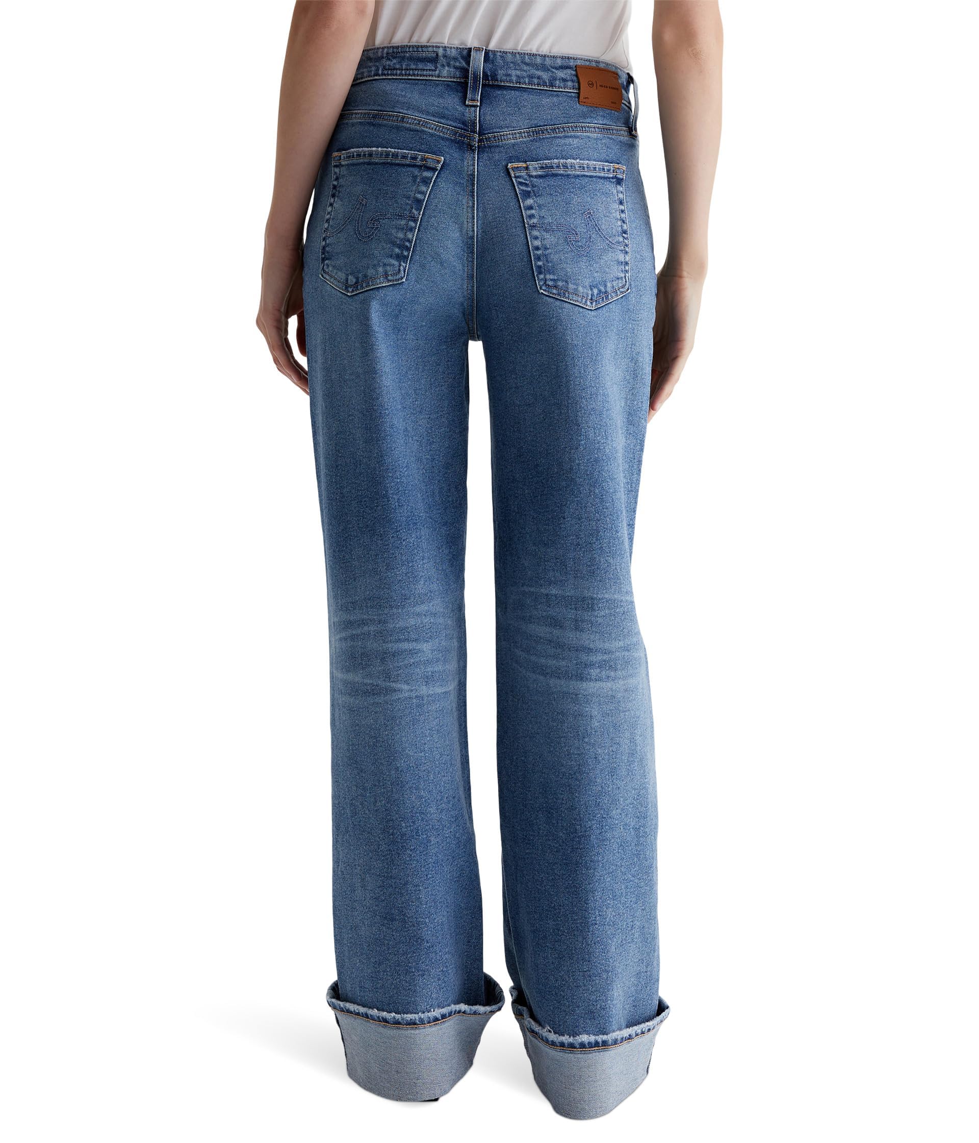 AG Jeans Women's Kora High Rise Wide Leg Jeans - Comfortable Stretch Denim Pants for Casual & Office Wear | Perfect for Everyday Outfits & Work Attire