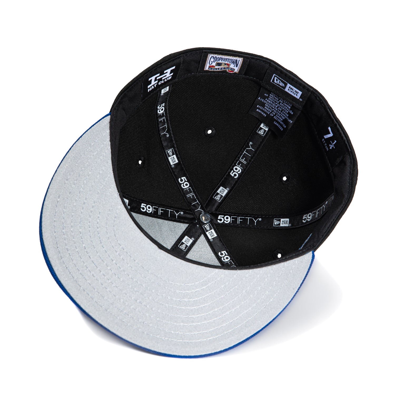New Era 59Fifty Oakland Athletics 100th Anniversary Stadium Patch Snapback Hat - Black & Royal Blue - MLB Baseball Cap for Fans & Collectors - Perfect for Games, Tailgating & Streetwear Fashion