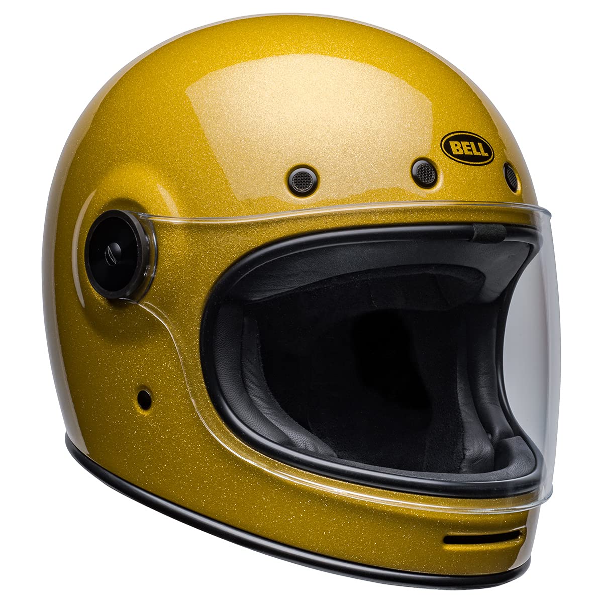 BELL Bullitt Motorcycle Helmet - Gold Flake Matte Finish - Medium Size - DOT & ECE Certified for Safety - Perfect for Urban Commuting & Vintage Bike Riders