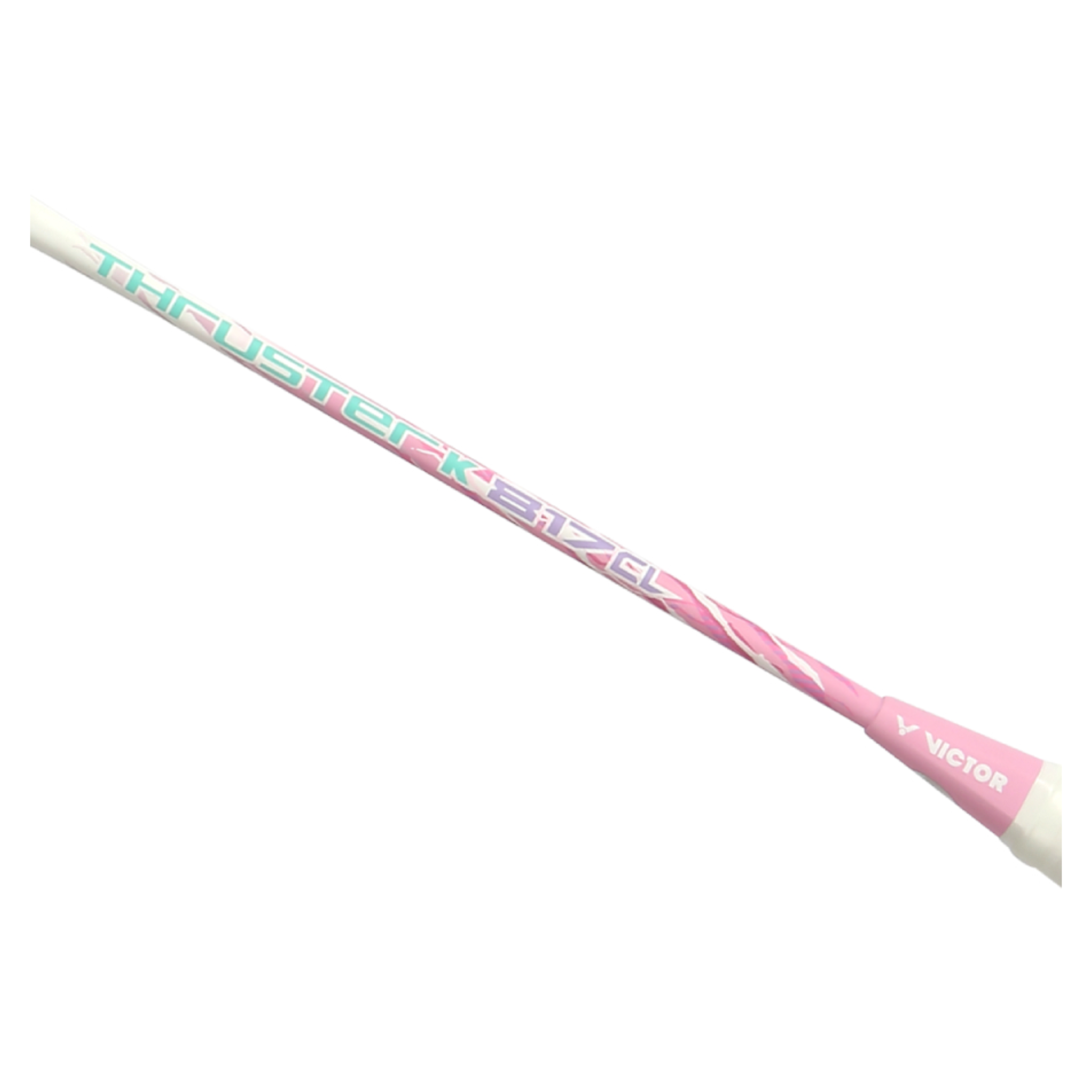 Victor Thruster K 817CL Strung Badminton Racket [Pink] - Lightweight Carbon Fiber Badminton Racquet with High Tension String for Professional & Recreational Players - Perfect for Tournaments, Training & Casual Play
