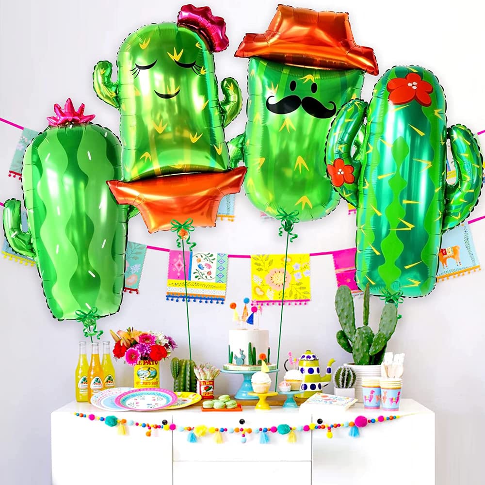 Cactus Foil Mylar Balloons 28.7