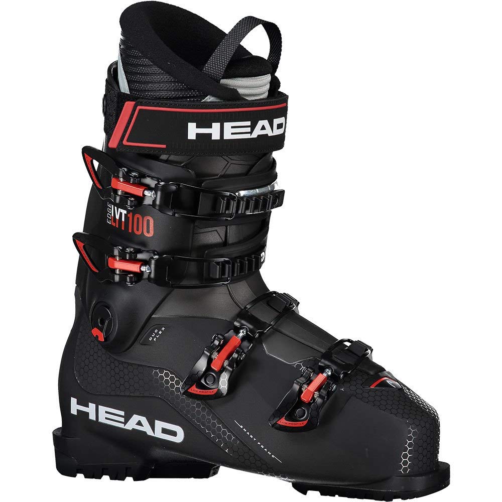 HEAD Unisex-Adult Edge LYT 100 Ski Boot - Lightweight Comfortable Skiing Boots for Men & Women - Perfect for Alpine Skiing, Snowboarding & Winter Sports