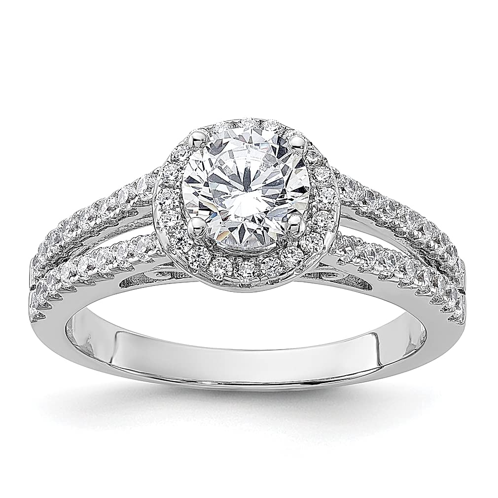 925 Sterling Silver & Cubic Zirconia CZ Band Ring for Women - Elegant Fine Jewelry Gift for Her - Perfect for Anniversary, Wedding, Birthday & Everyday Wear