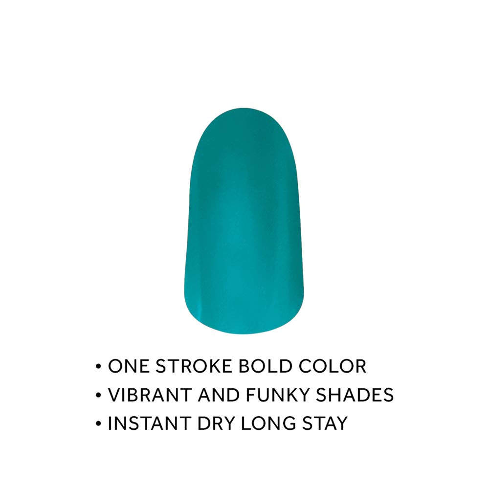 Elle 18 Nail Pops Nail Polish Combo - Shades 155 & 157 (15ml) | Glossy Finish Long Lasting Nail Color | Perfect for Daily Wear, Parties & Special Occasions