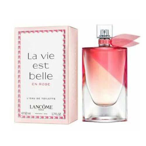 Lancome La Vie Est Belle Rose 50ml Eau de Toilette for Women - Floral Perfume for Date Night & Special Occasions