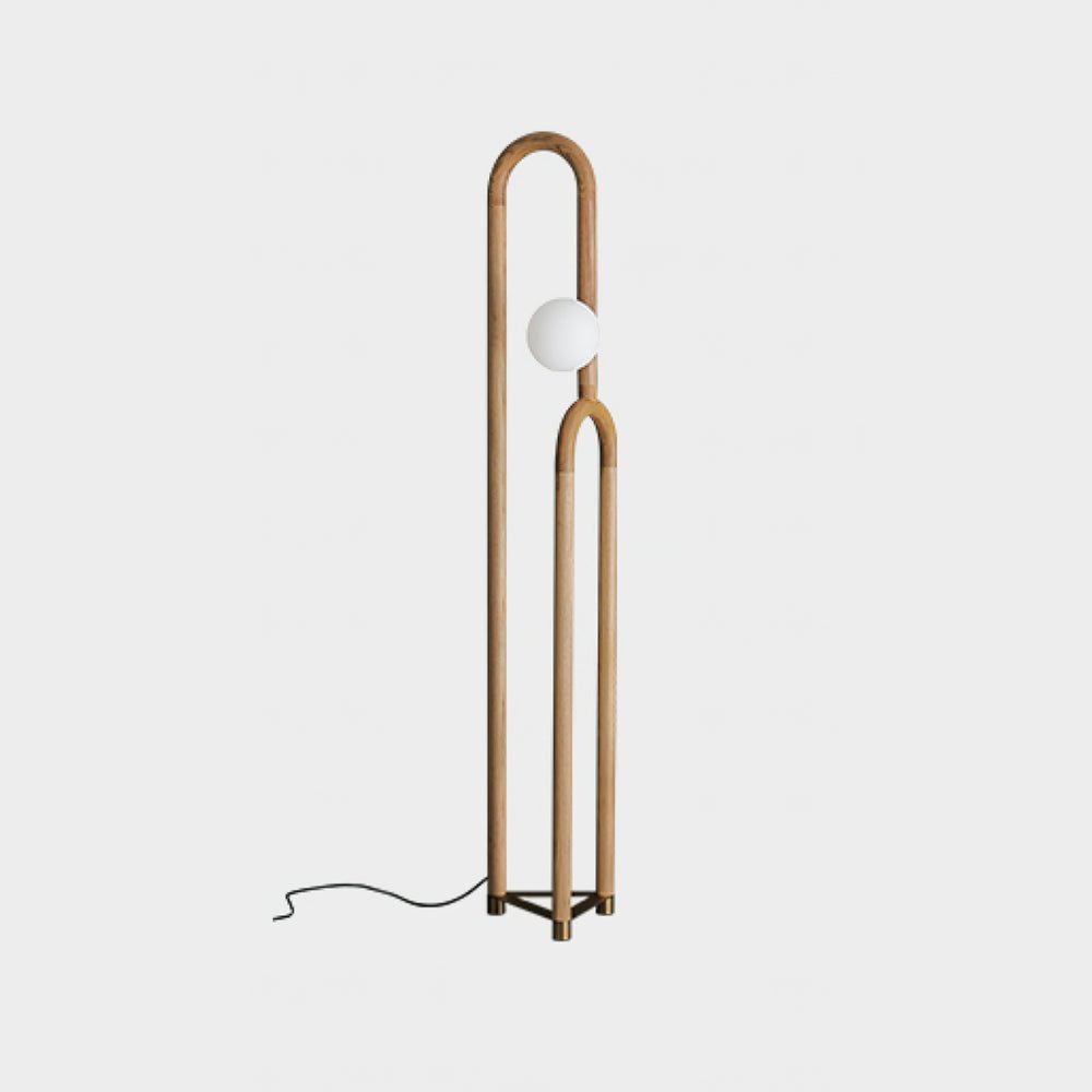 Arc N Floor Lamp - Modern Adjustable LED Standing Light for Living Room, Bedroom & Office - Bright Task Lighting with Flexible Arm & Dimmable Features