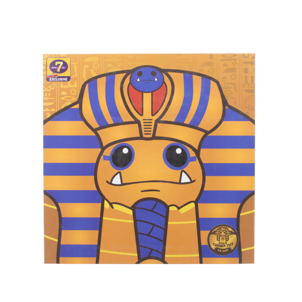 Abominable Toys Gold Tut Chomp – Limited Edition 7BAP Exclusive (200 Pieces) – Rare Collectible Action Figure for Display & Gifting