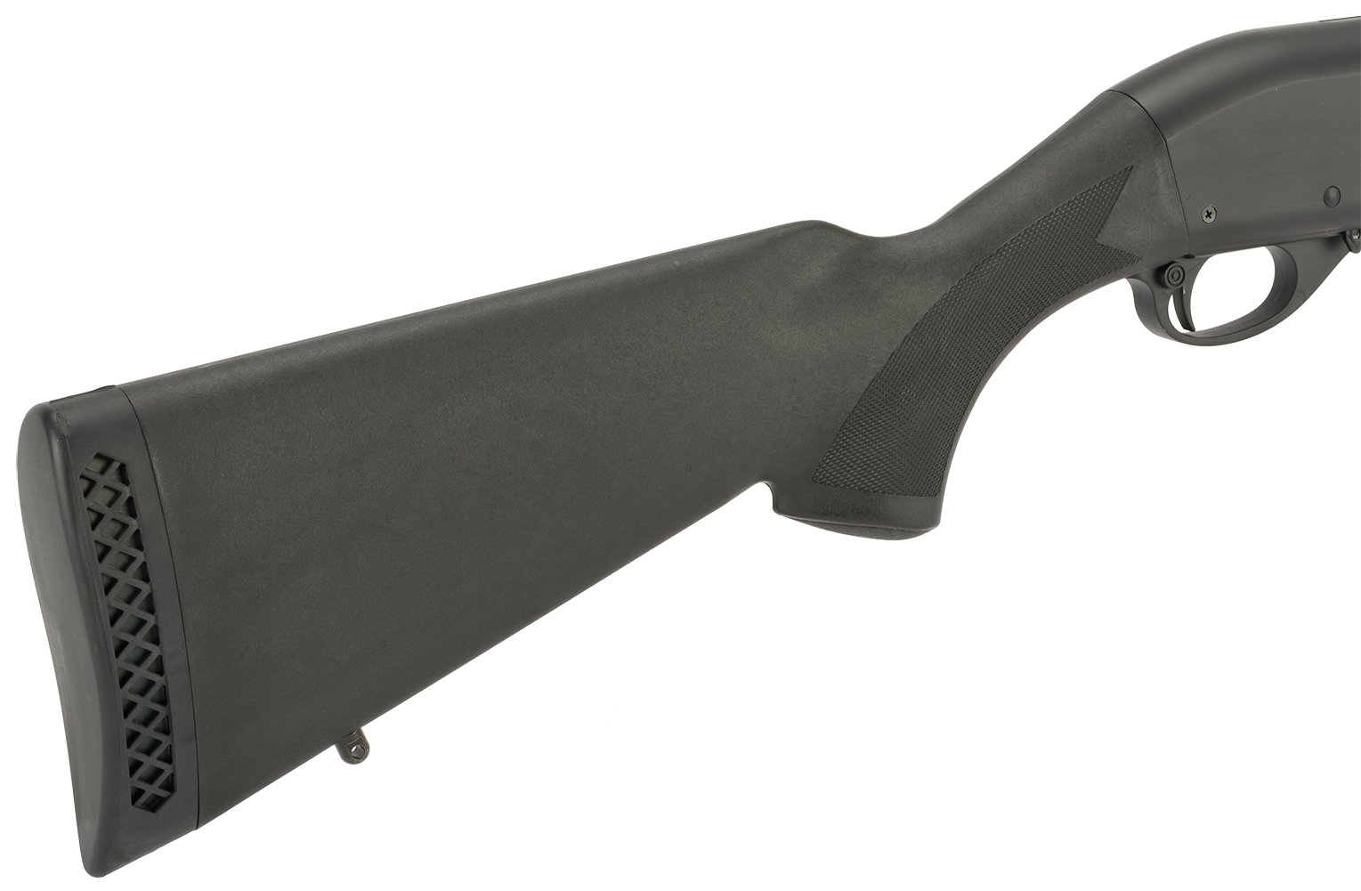 CYMA Standard Metal M870 3-Round Burst Multi-Shot Shell Loading Airsoft Shotgun - Full Stock CQB Full Metal - Realistic Airsoft Gun for Tactical Training & Outdoor Shooting Games